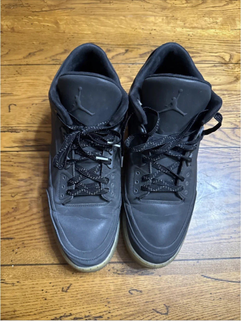 Nike Air Jordan 3 Retro 5Lab3 Black 631603-010 Size 13 2014 Black On Black